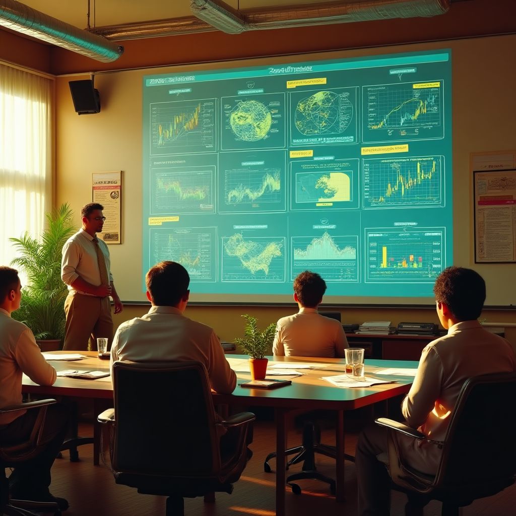 Taller educativo sobre análisis de mercado petrolero