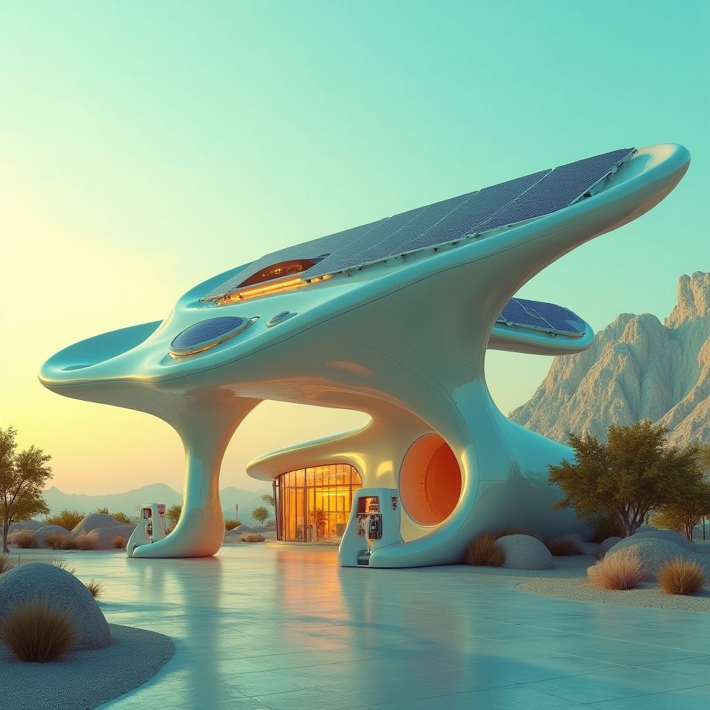 Estaciones de servicio sustentables